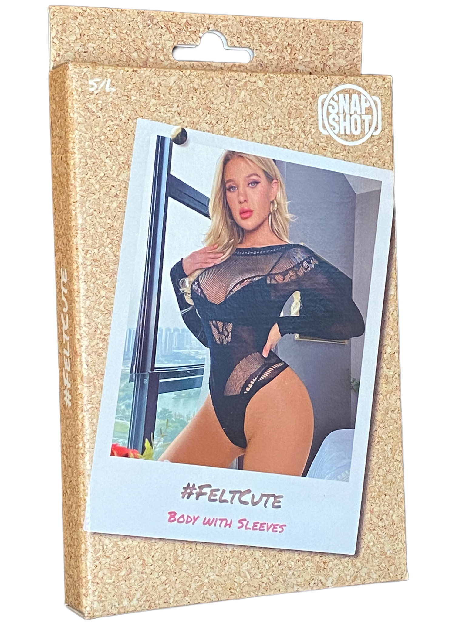 Body with Sleeves S/L - Black