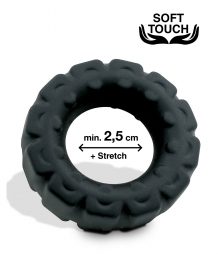 MR.COCK TIRE SILICONE COCKRING BLACK