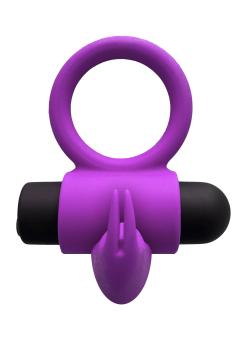 E9 PURPLE RECHARGEABLE VIBRATING RING