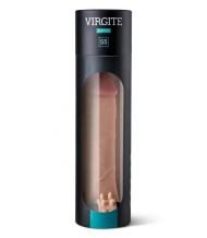 REALISTIC PENIS SHEATH S5 FLESH 19 CM W/ VIBRATION