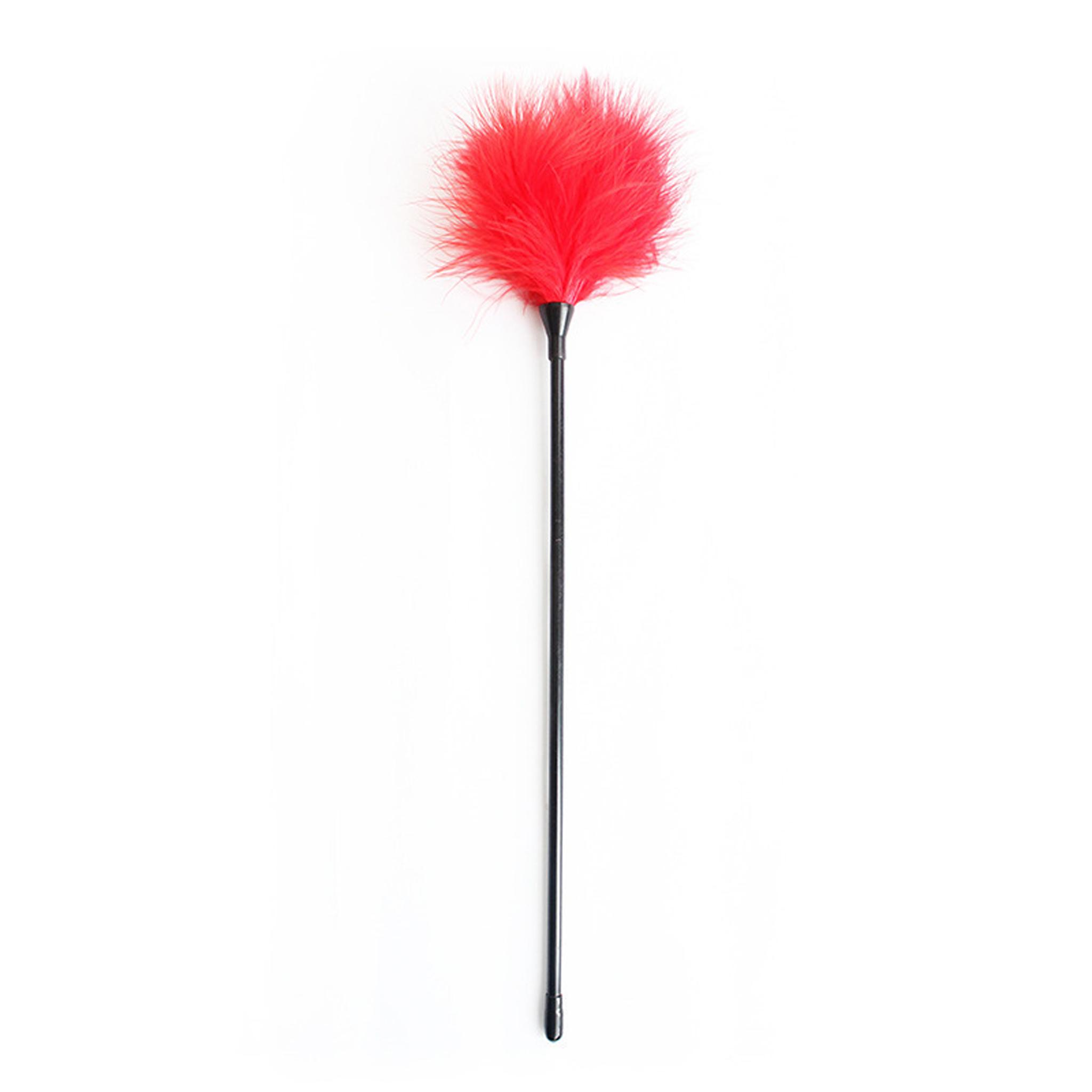 Feather Boa Tickler red