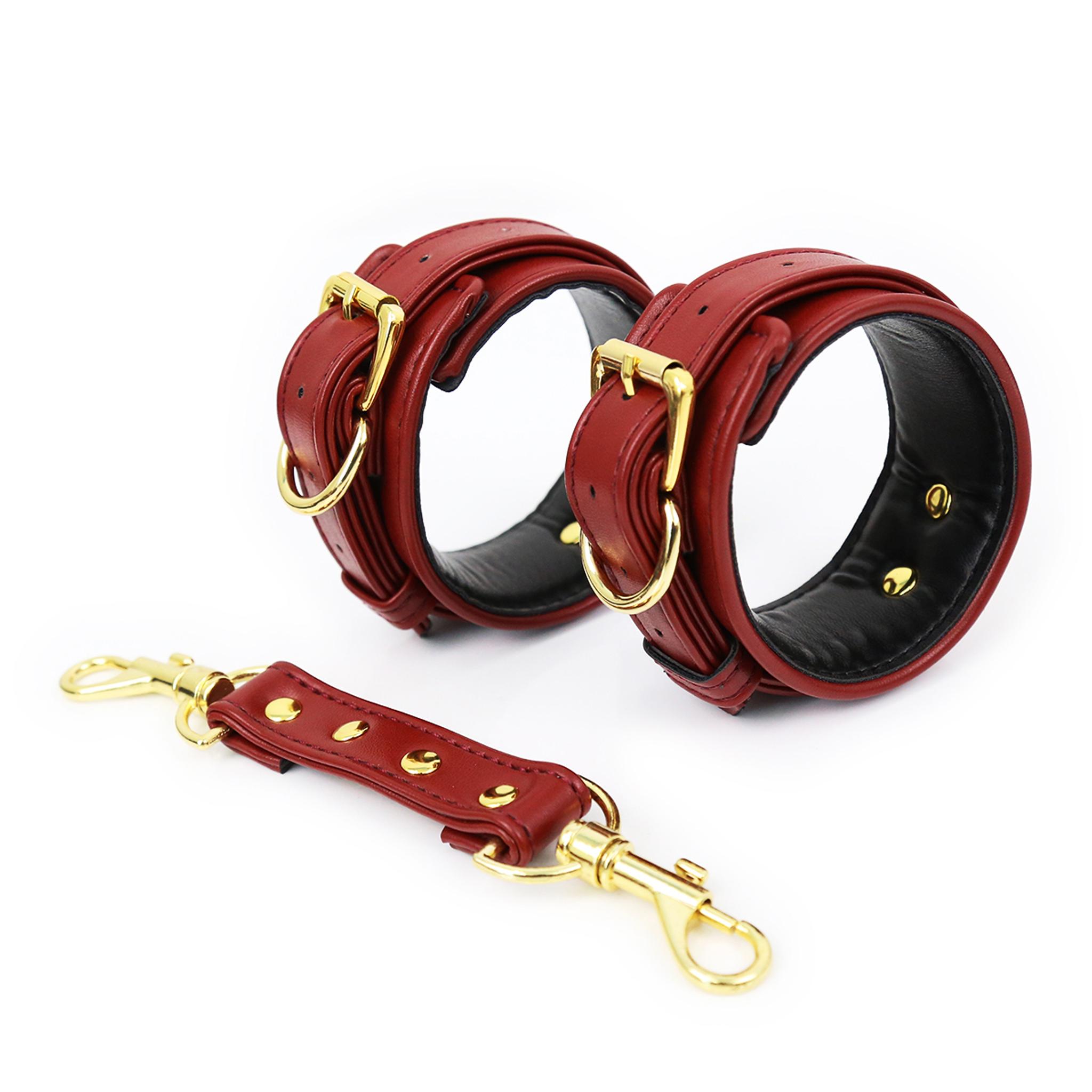 Wrist Restraints Dark Red