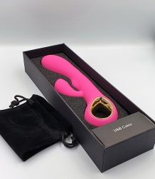Rabbit Vibrator G-Double Touch Grip Pink