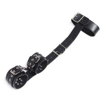 Easy Back Cuffs+Collar Restraint (black)