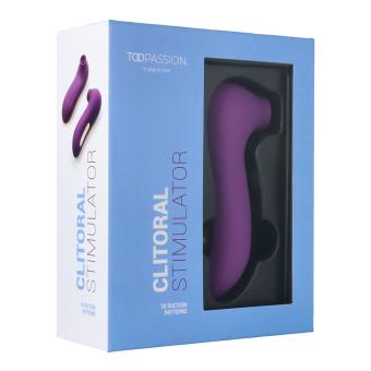 CLITORIAL STIMULATOR PURPLE