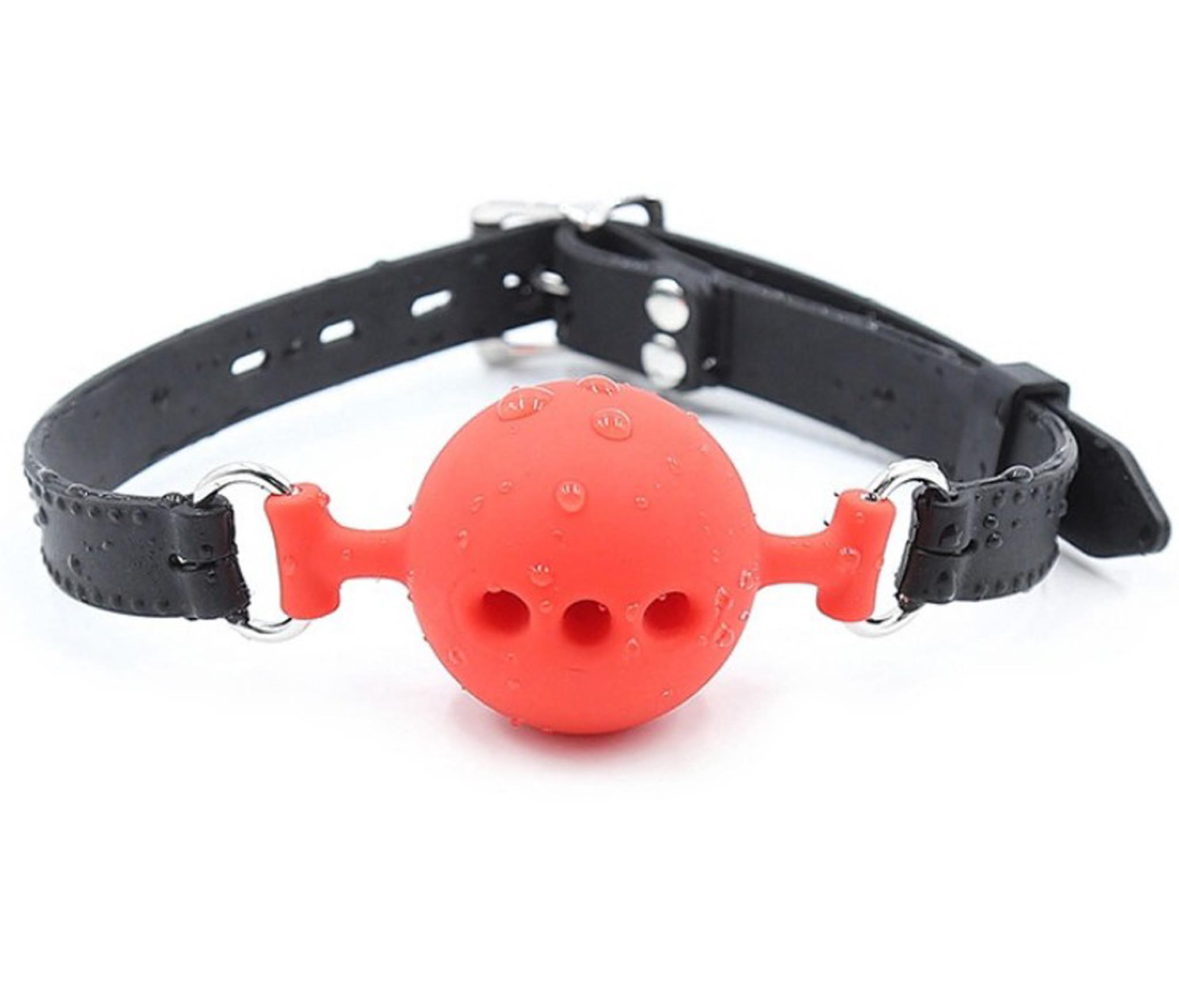 Breathable silicone ball gag S dia 3.5 cm