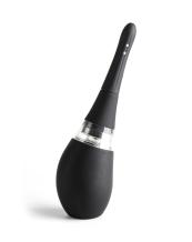 BLACK ANAL CLEANING ENEMA USB RECHARGEABLE 300 ML