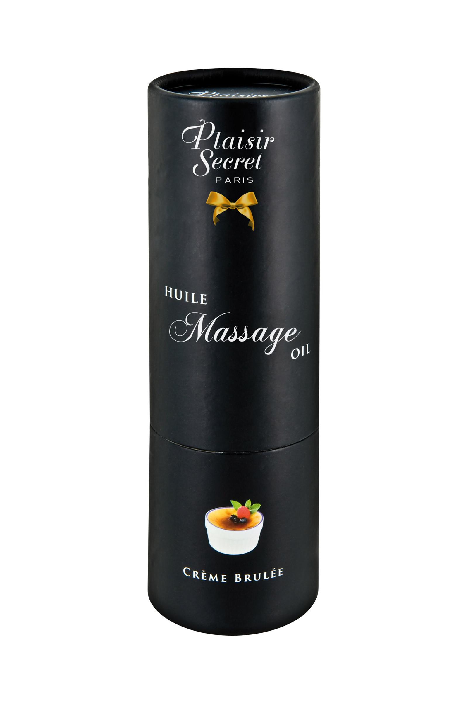 Plaisir Secret Creme Brulee Massage Oil 59ml
