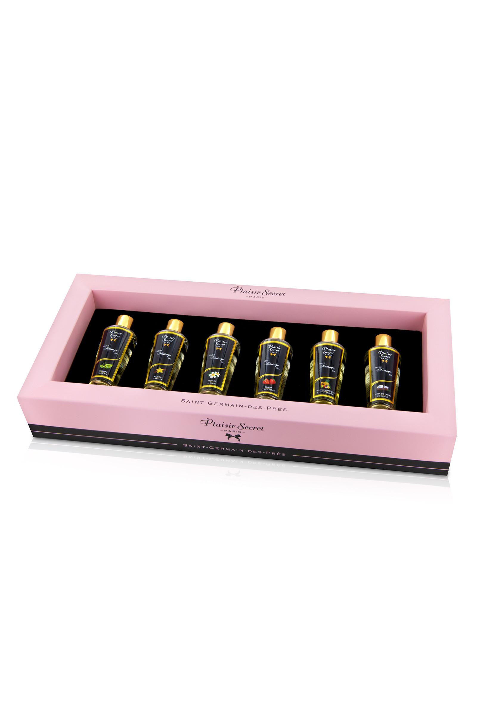 Plaisir Secret Gift Set - 6 Massage Oils