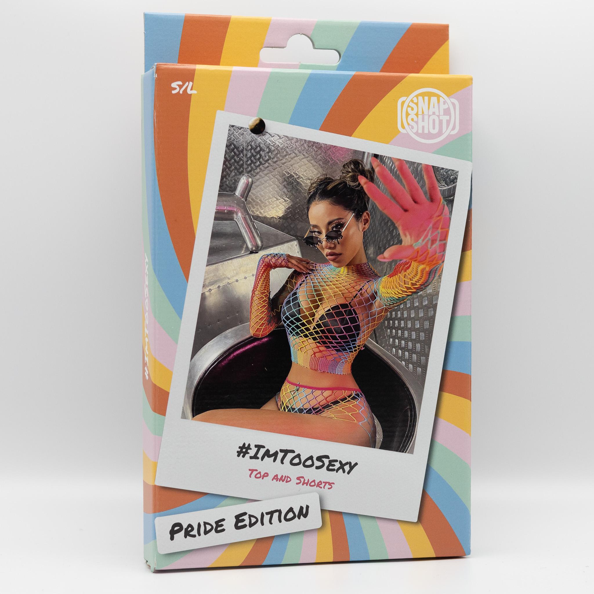 Top & Shorts S/L - Rainbow