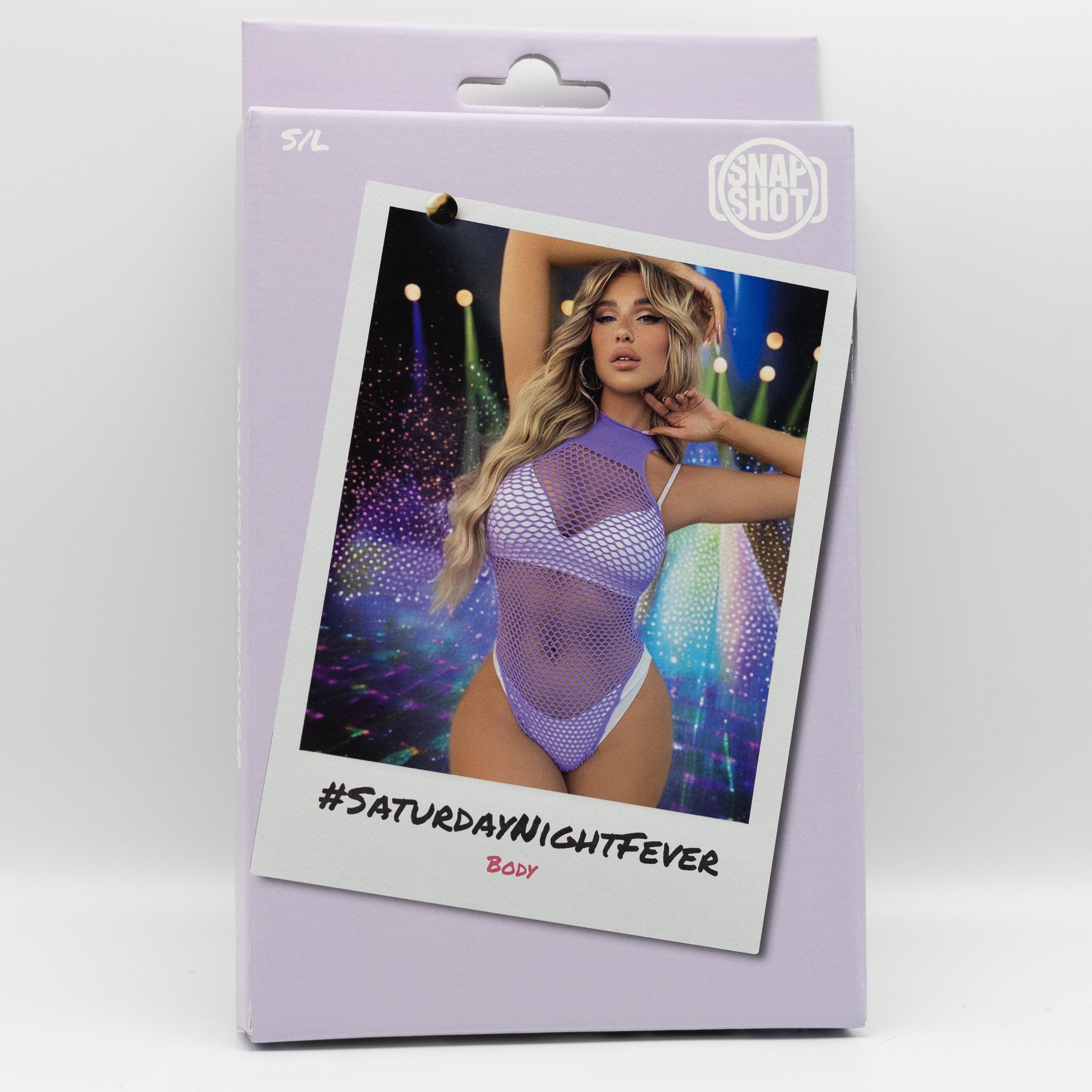 Body Fishnet S/L - Purple