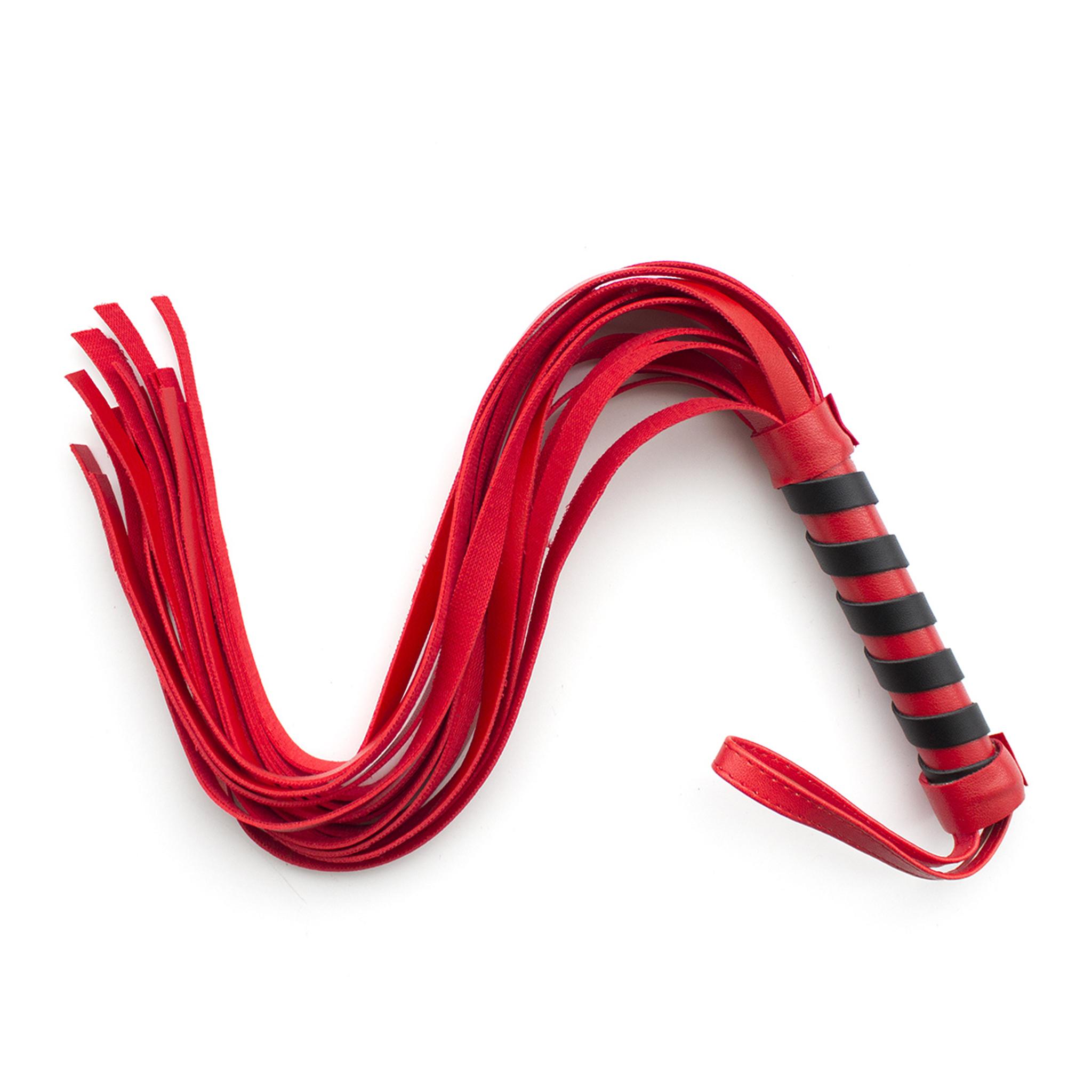 Mini flogger 45cm red/black