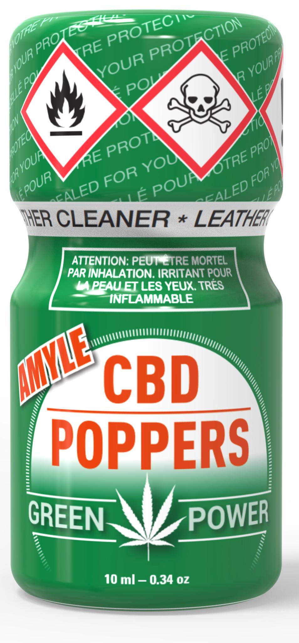 Leather Cleaner - CBD Pop Amyl 10ml. (18pcs)