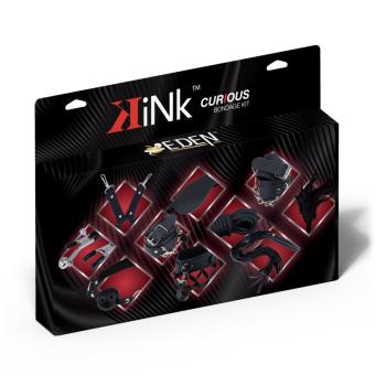 Kink Curious Beginner BDSM Kit Black 10 PCS
