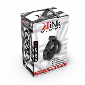 Kink Cock Cage Black - Small