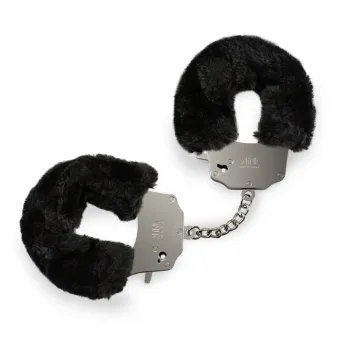 Kink Furry Cuffs Black