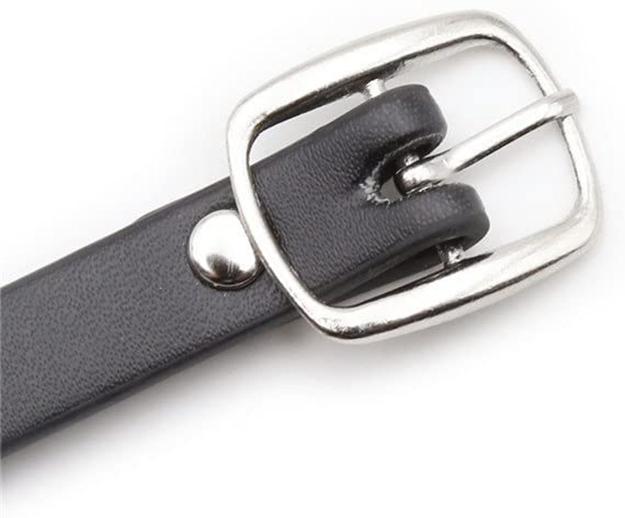 Locking Collar with Bell black