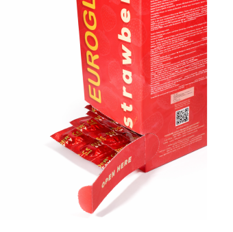 Euroglider Condooms Strawberry 144