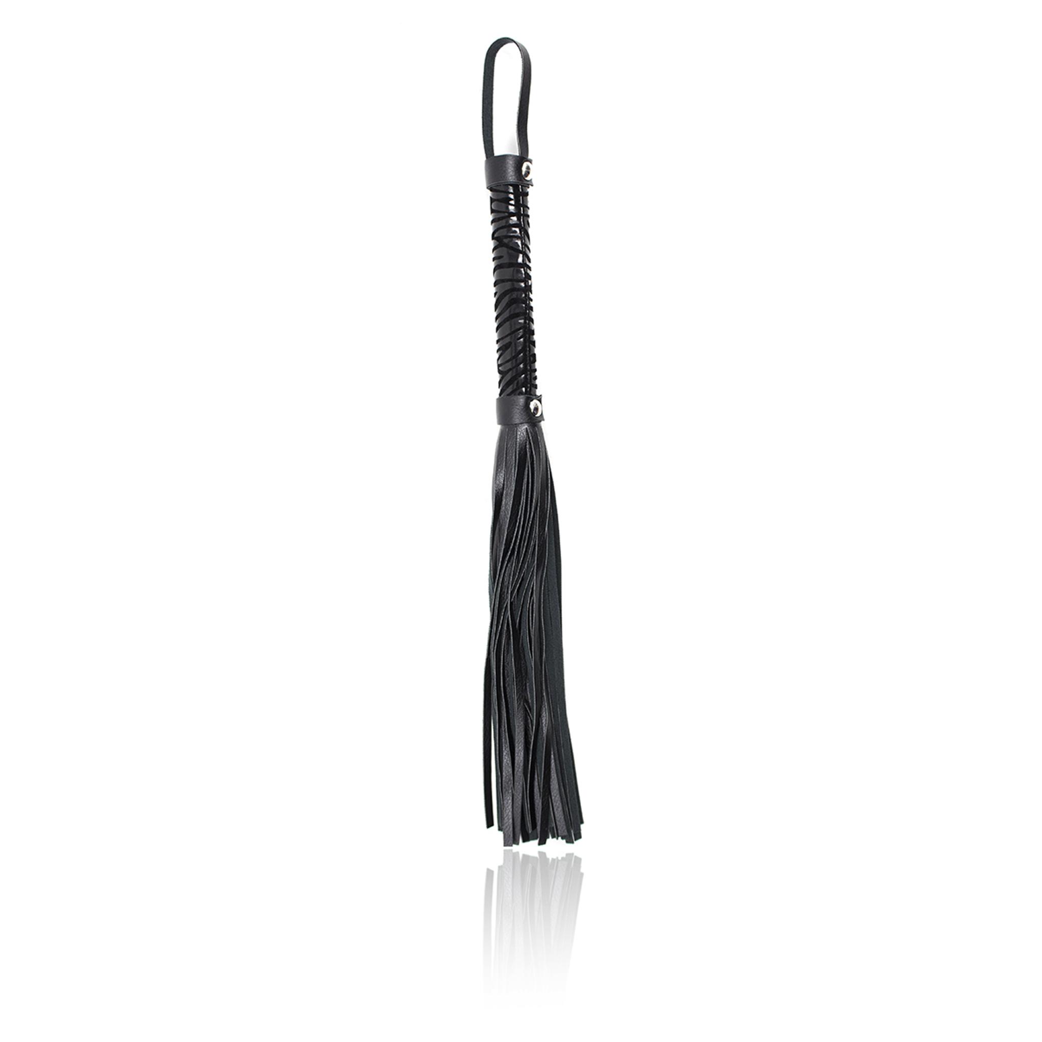 Leopard flogger 39cm black