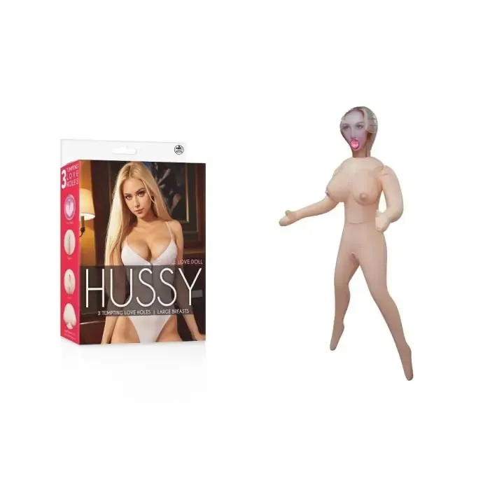 Hussy blond Inflatable Love Doll