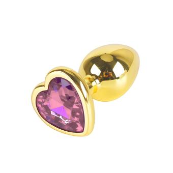 GOLD HEART ROSE MEDIUM