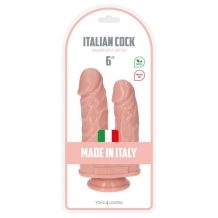 ITALIAN COCK 6'' DOUBLE FLESH