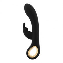 Heating Vibrator Handy rabbit grip hot Black