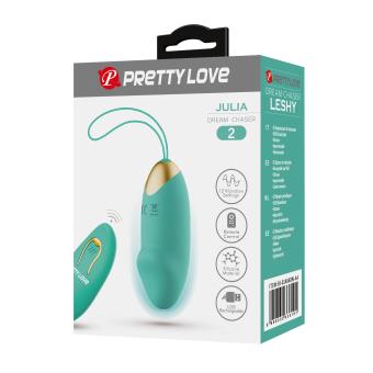 Julia Vibrating Rechargeable Egg Green