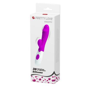 Rabbit Snappy Vibrator Purple