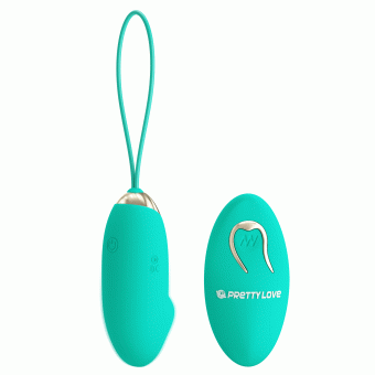 Julia Vibrating Rechargeable Egg Green