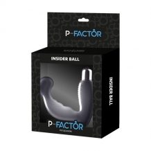 Insider ball anal plug with bullet