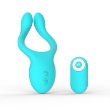 Intense vibe massager light blue