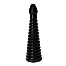 ITALIAN COCK 10'' BUTTPLUG BLACK
