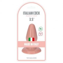 ITALIAN COCK 3.5'' BUTTPLUG FLESH