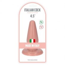 ITALIAN COCK 4.5'' BUTTPLUG FLESH