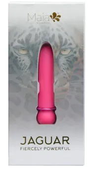 JAGUAR 10-Function Silicone Coated Super-Charged Bullet PINK