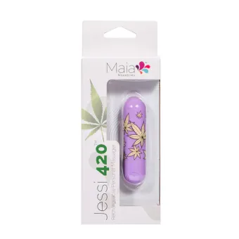 JESSI Rechargeable Super Charged Mini Bullet - Violet