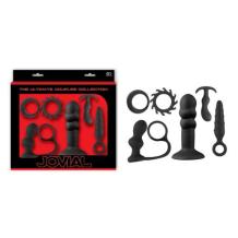 Jovial kit for anal sex with cock rings