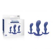 3 Anal Plug X Combo Blue