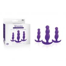 3 Anal Plug X Combo Purple