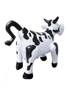 Inflatable cow