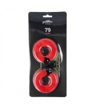 Nº 79 FURRY CUFFS RED