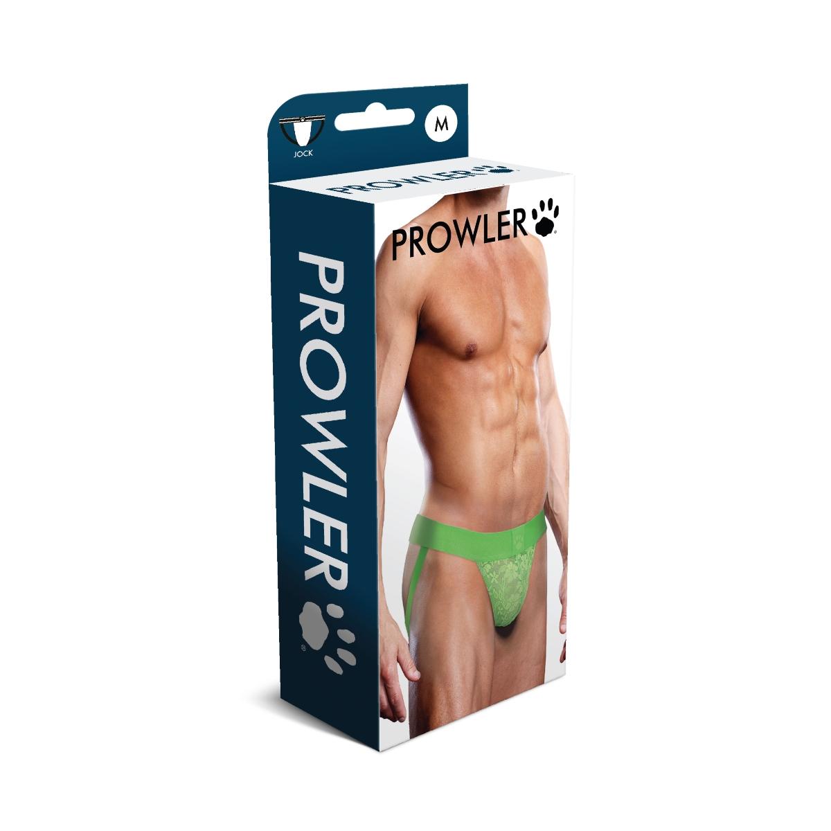 Prowler Neon Green Lace Jock Strap Medium