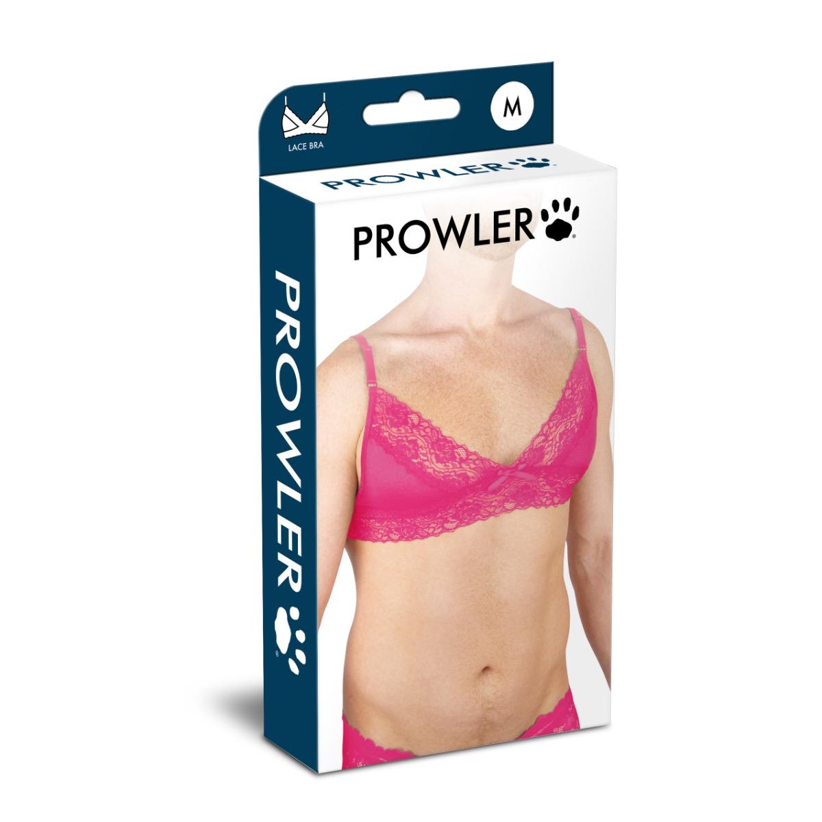 Prowler Pink Lace Bra Medium