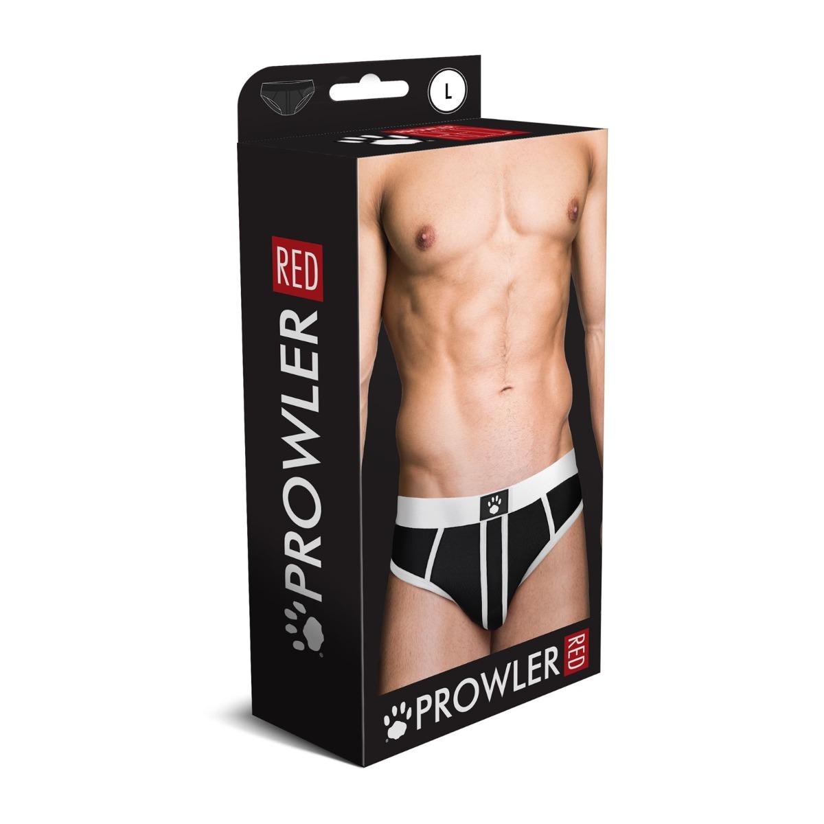 Prowler RED Ass-less Brief White M