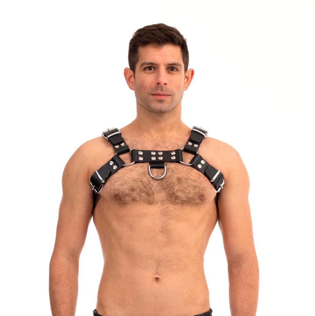 Prowler RED Butch Harness Black/Silver Large