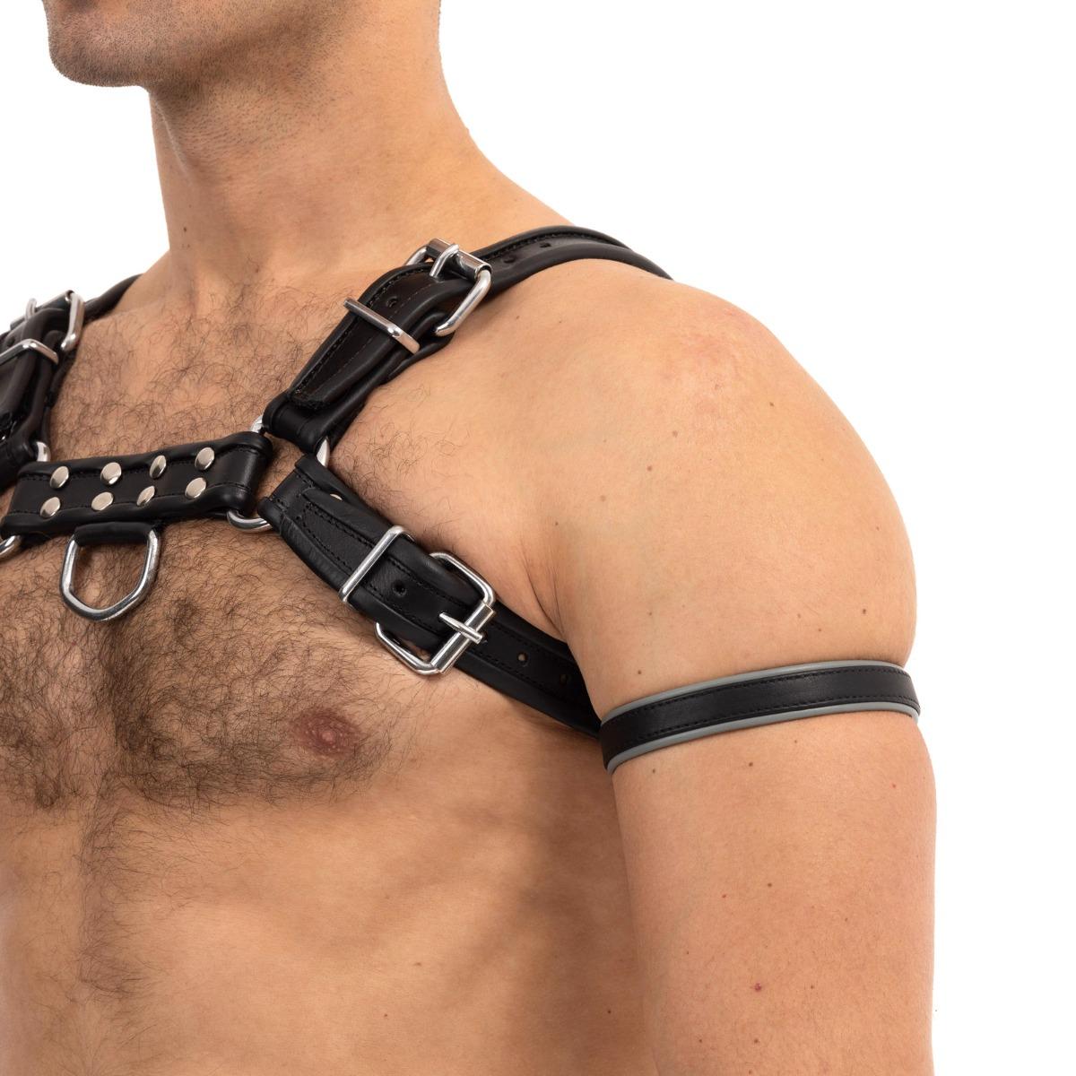 Prowler RED Bicep Band Grey