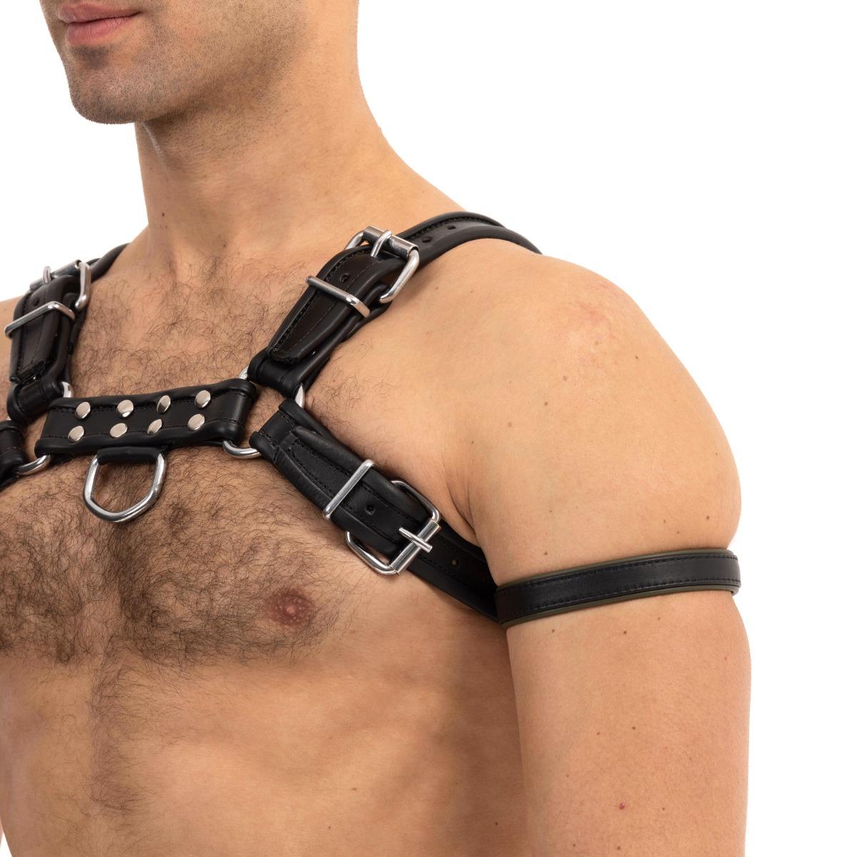 Prowler RED Bicep Band Black/Green