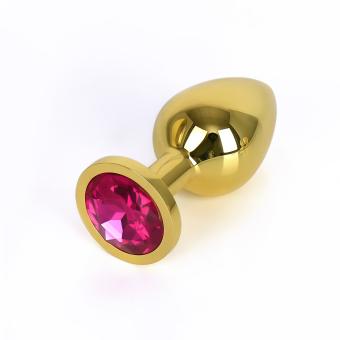 GOLD ROUND RED MEDIUM