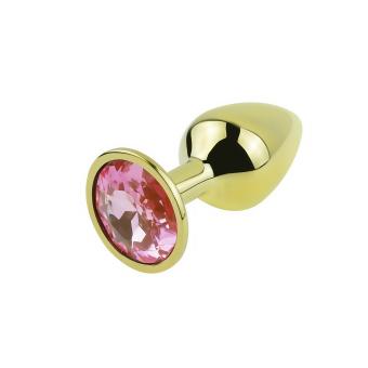 GOLD ROUND ROSE LARGE